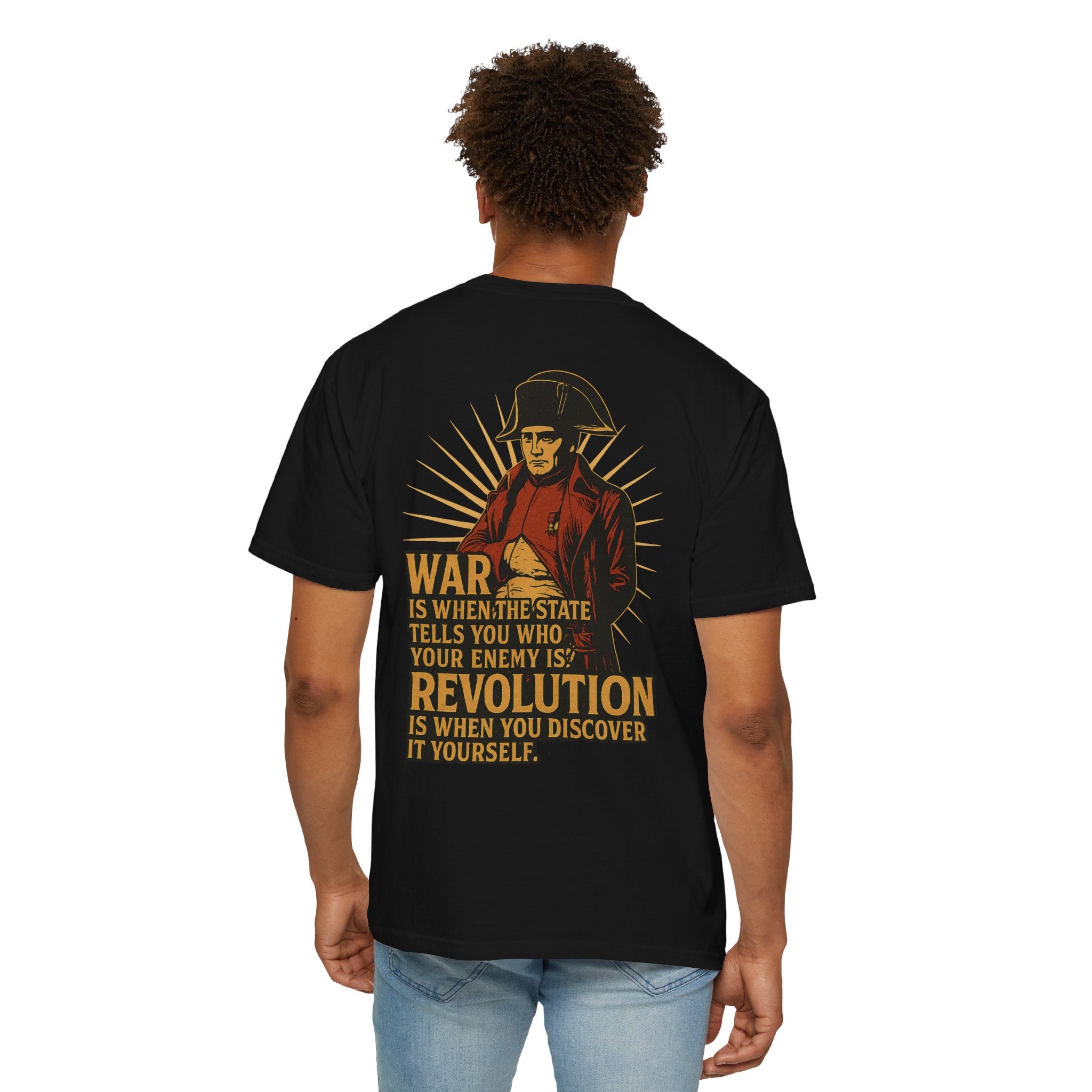Revolutionary Statement T-shirt, Unisex Graphic Tee, Vintage Style Top, Protest Wear, Gift for Activists, Unique Casual Wear