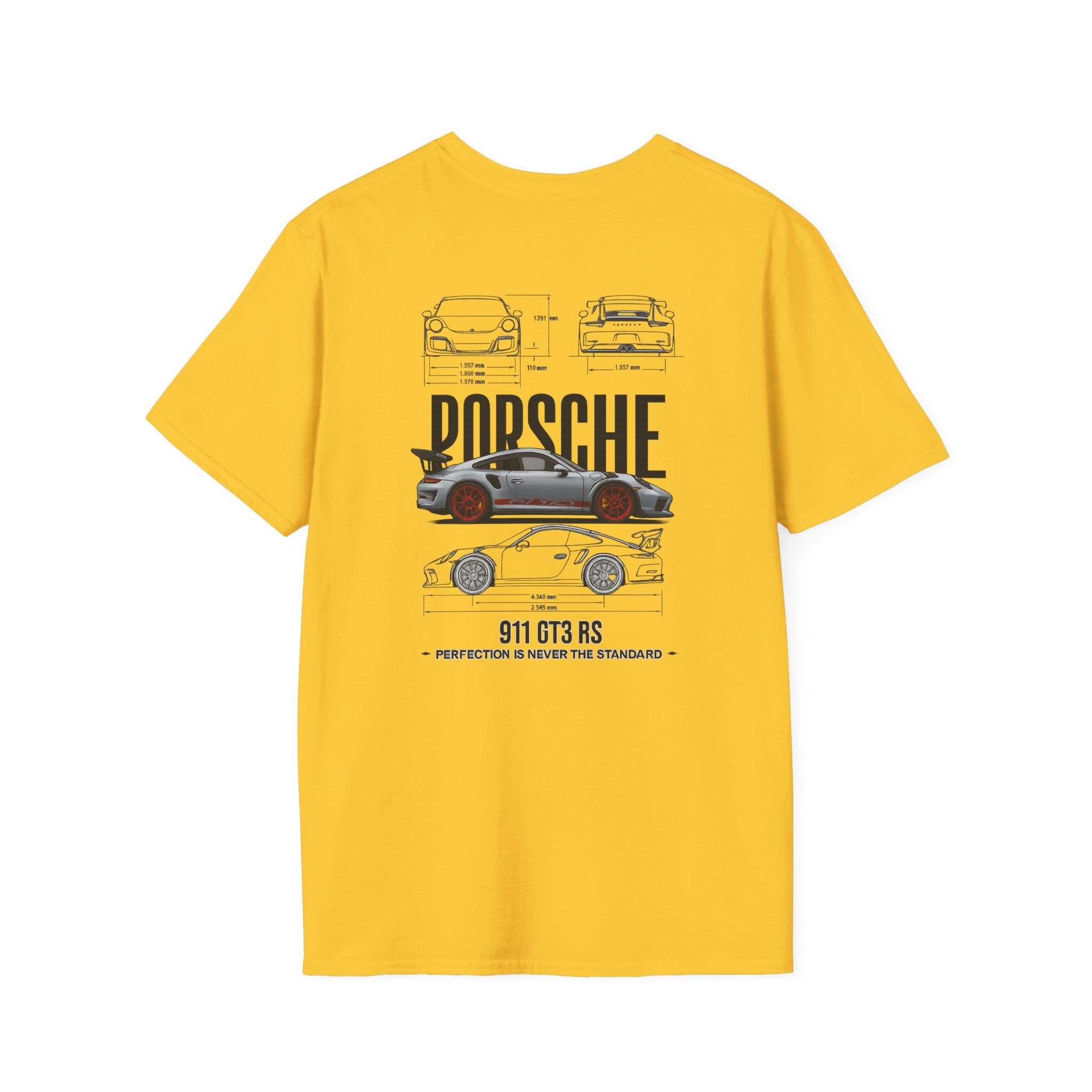 Porsche 911 GT3 RS T-Shirt | Unisex Car Enthusiast Tee | Gift for Auto Lovers, Car Show Apparel, Father's Day Gift, Birthday Shirt