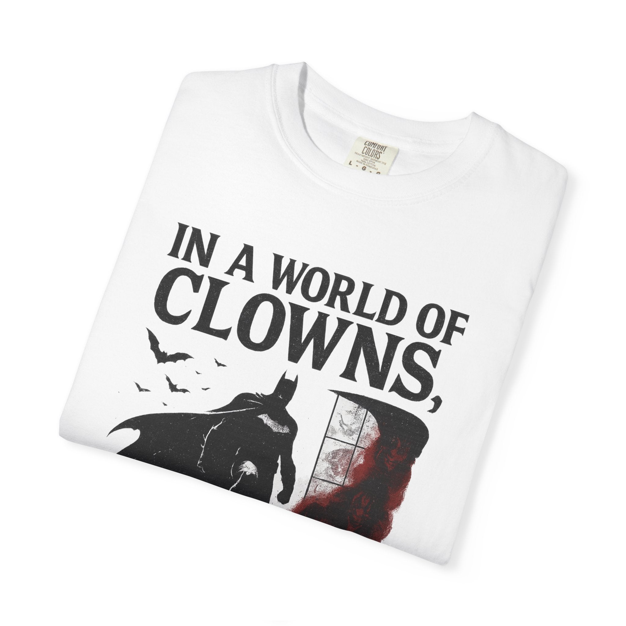 Batman Motivational T-Shirt, Unisex Graphic Tee, Geek Gift, Quirky Clothing, Superhero Apparel, Fan Merchandise