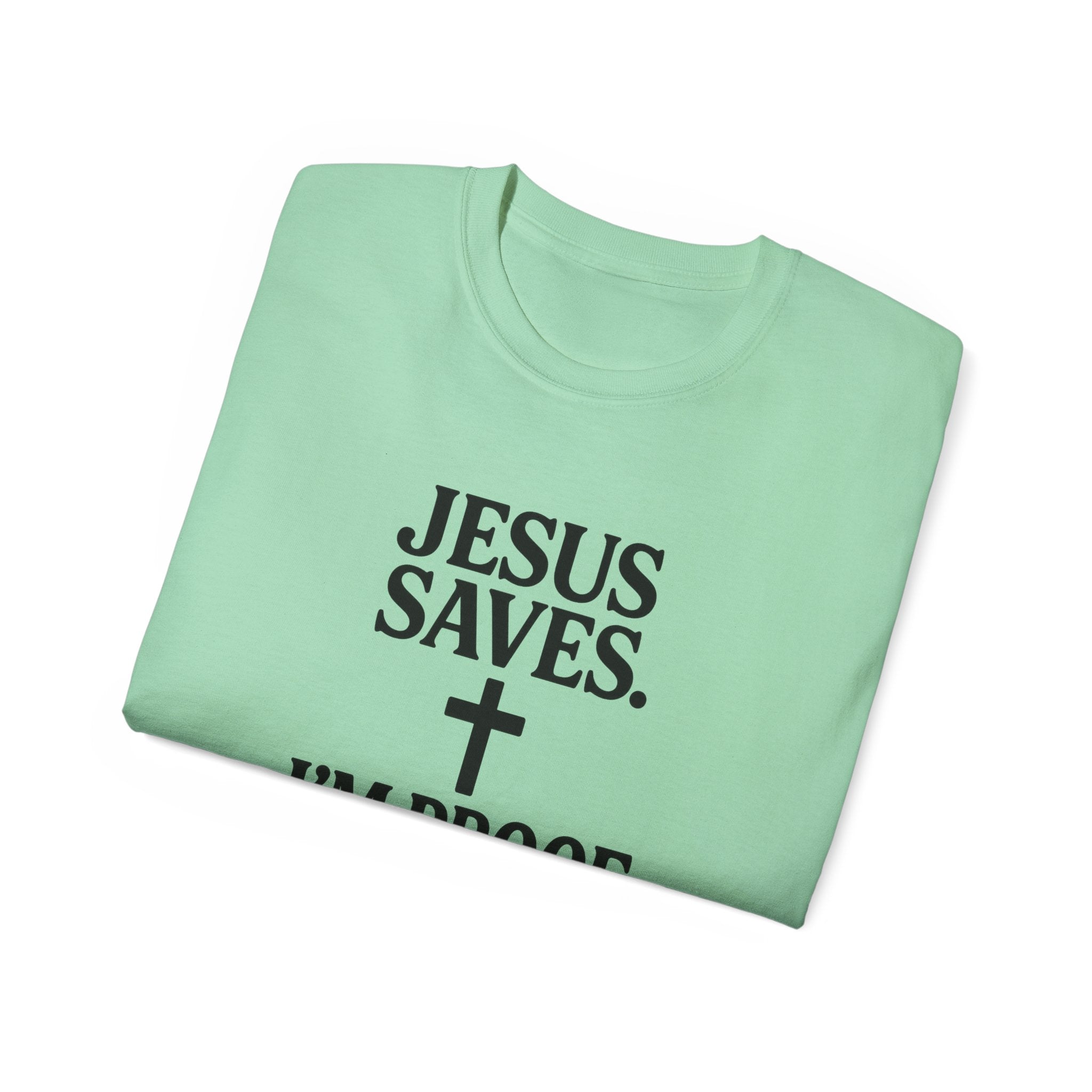 Faith Affirmation Tee, Christian Humor Shirt, Unisex Cotton Tee, Gift for Believers, Religious Casual Wear