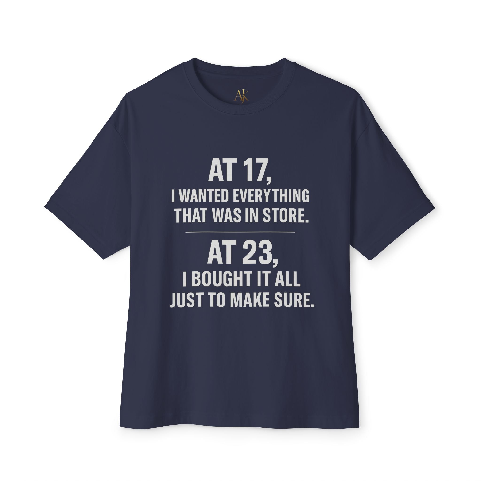 Trendy Oversized Tee: Fun Reminder Tee for Young Adults, Gift for Birthdays, Casual Wear, Motivational Apparel, Comfortable T-Shirt