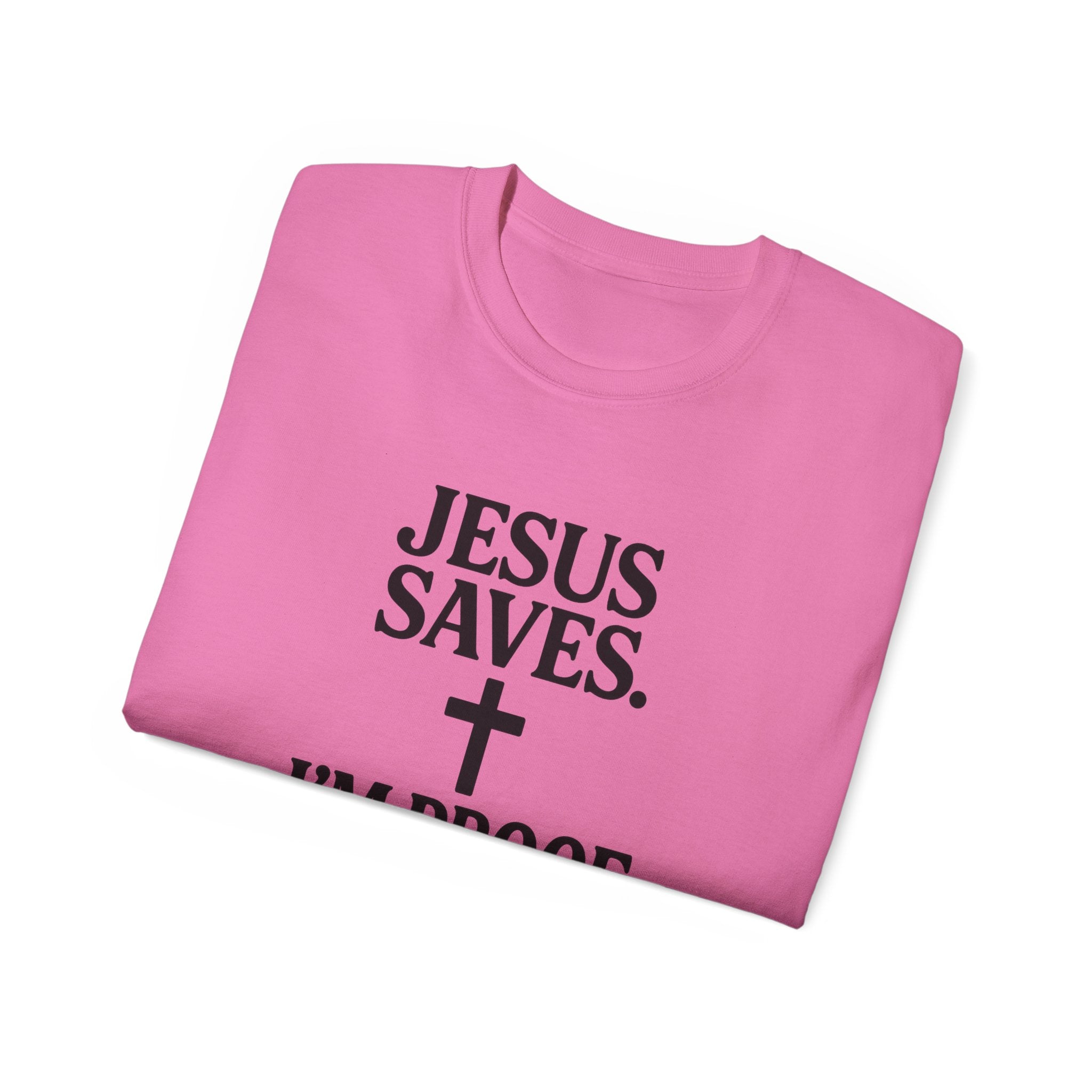 Faith Affirmation Tee, Christian Humor Shirt, Unisex Cotton Tee, Gift for Believers, Religious Casual Wear