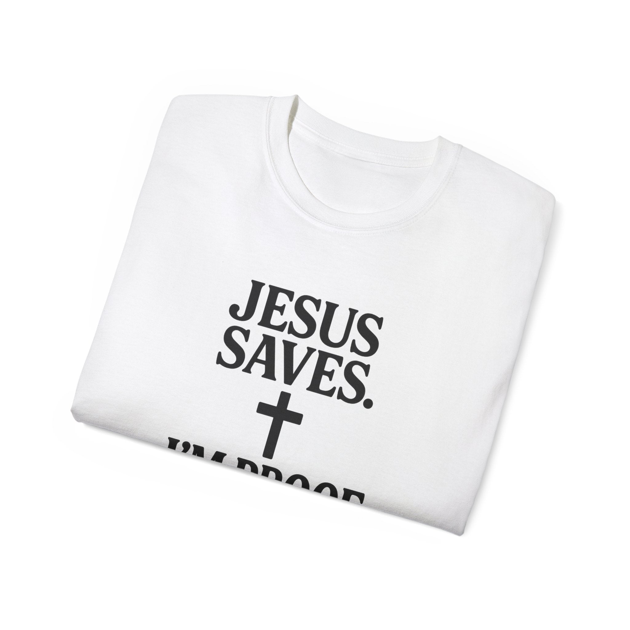 Faith Affirmation Tee, Christian Humor Shirt, Unisex Cotton Tee, Gift for Believers, Religious Casual Wear