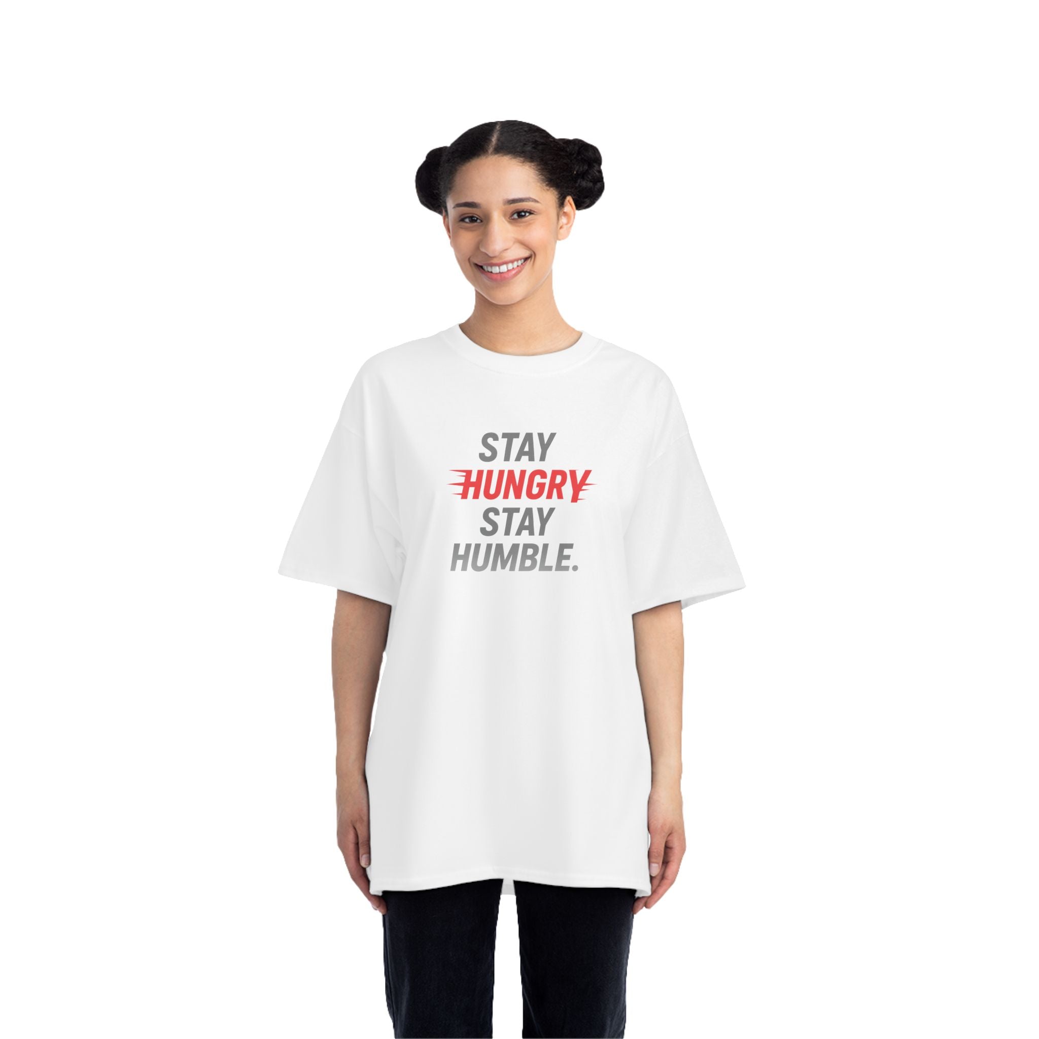 Stay Hungry Stay Humble T-Shirt | Motivational Tee, Casual Wear, Gift for Him, Inspirational Shirt, Everyday Style